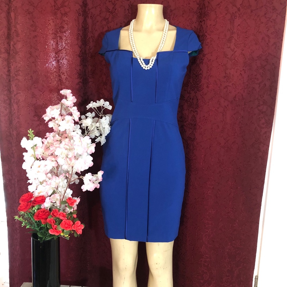Blue dress